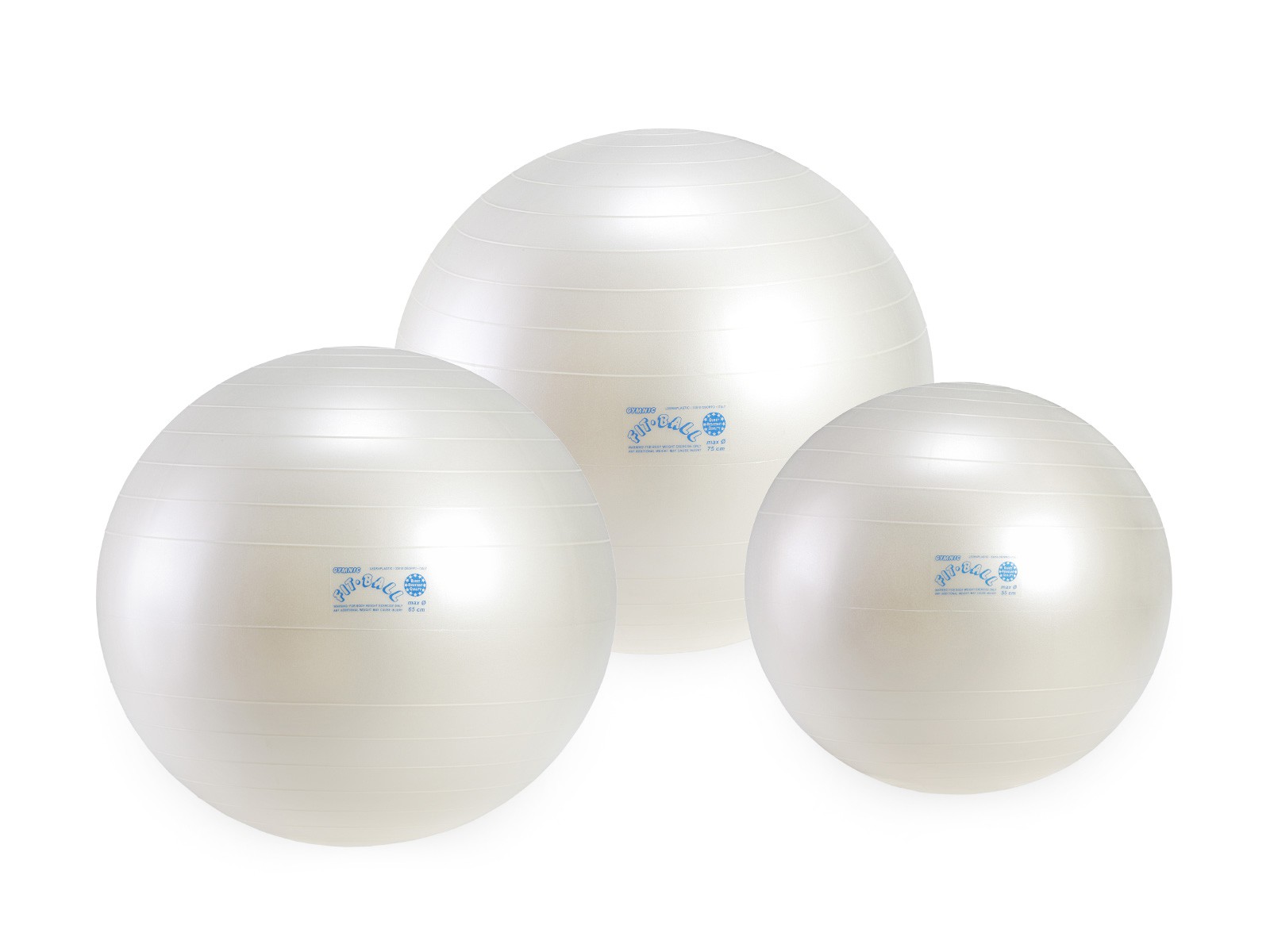 Fit Ball - piłka gimnastyczna fitness śr. 55/65/75 cm